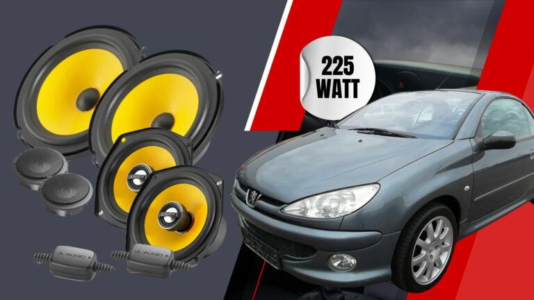 Testsieger mit 225 Watt für Peugeot 206CC!