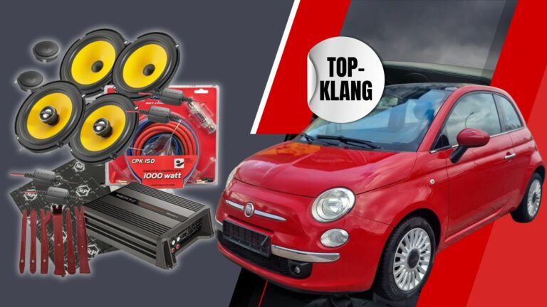 Klangwelten im Fiat 500: Top-Sound für höchste Ansprüche